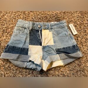 PacSun Eco Pieced Patch Mom Short